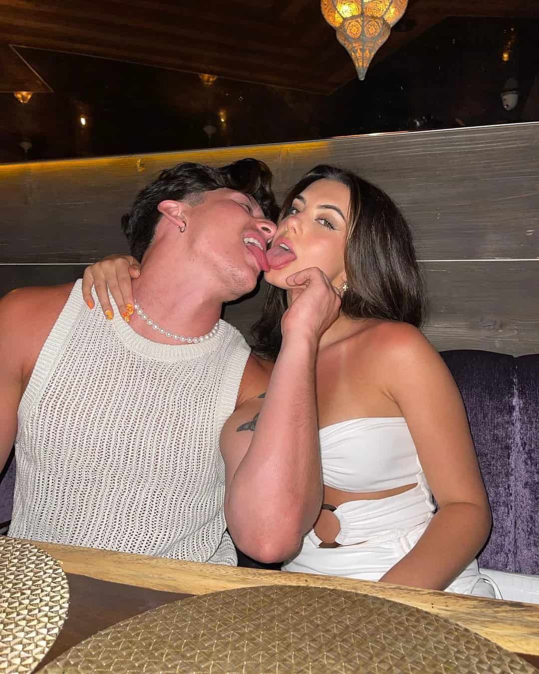 Image - Tony Lopez, is pictured with his wife, SJ Bleau, many moons before their divorce.